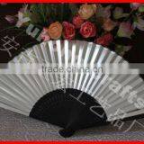 Japanese Gold and Silver Color Bamboo Paper Fan Promotionally thumbnail-4