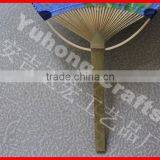 2014 Hot Custom Logo Promotion Branded Paper Fan thumbnail-3
