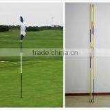 Factory Supplied 229cm 243cm Fiberglass Golf Tournament Flag Pole With Root thumbnail-3