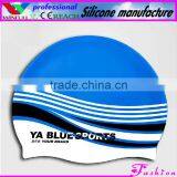 Customized Printed Silicone Swimming Cap,swimming Hat