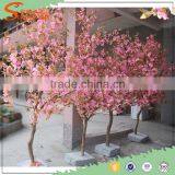 Guangzhou Wedding Decoration Pink Artificial Silk Cherry Blossom Tree for Sale thumbnail-1