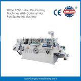 WQM-320G Automatic Label Die Cutting Machines With Optional Hot Foil Stamping Device