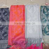 New Hot Popular Ladies Jacquard Paisley Floral Viscose Scarf for Dubai thumbnail-5