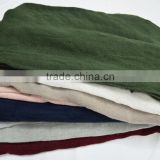 2017 hot popular lady winter soft cashmere navy plain shawl pashmina