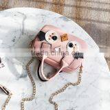 New Arrival Girl Shoulder Bag Soft PU Pink Bag Animal Cartoon Cheap Child Bag thumbnail-3