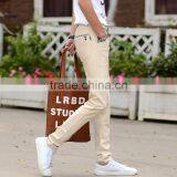 Fashion Men's Casual Trousers Solid Color Slim Straight (902) thumbnail-2