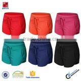 Cotton Fleece Gym Fitness Shorts Plain Bodybuilding Gym Shorts For Women thumbnail-1