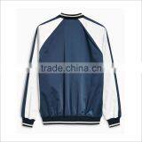 Wholesale Custom Soft 100% Polyester Baseball Collar Bomber Jacket Men thumbnail-3