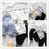 2-7 Years 2017 New Wholesale Autumn Cotton Full Sleeves Stitching Letter Kids Clothing Jackets thumbnail-1