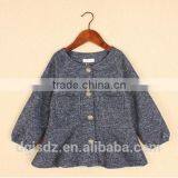 2015 Fancy Baby Coat Designs Wholesale Outfit Jacket for Gils Kids Alpaca Coat thumbnail-3