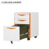 Office Furniture Steel Fixed Pedestal 3 Drawer Filing Cabinet thumbnail-5