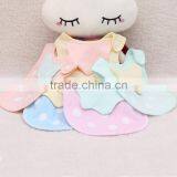 S33348W Baby Bibs Bandana 100% Cotton Double Layers Drool Sweet Bibs Bandana thumbnail-1