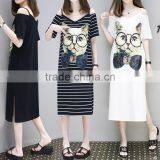 Z&M New Women Latest Fashion Dress Cartoon Dress Sheath Dress thumbnail-2