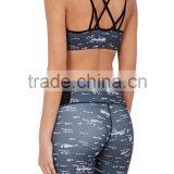 Wholesale Custom Womens Sexy Yoga Sports Wear Legging Running Fitness Gym Soft Top Trousers Wear thumbnail-3