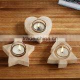 Creative Gifts 2017 Handmade Crafts Cheap Wooden Candle Holder thumbnail-1