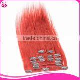 Top Quality Easy Clips Hair Extensions 100% Brazilian Remy Hair Extension Clip In thumbnail-5