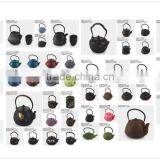 Eco-friendly Cast Iron Teapot With Embossed Lotus Decor for Wholesale thumbnail-2