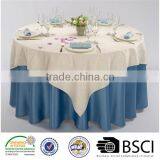 Wedding and Banquet Satin Table Overlays and Table Linens
