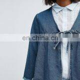 Denim Jacket Womens Fashion Jacket Denim Jackets for Lady thumbnail-3