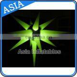 Free Custom New Style RC Multi-color Lighting LED Inflatable Lighting Star