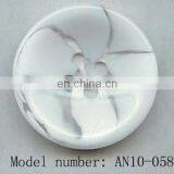 14mm Natural Flower Shape Wooden Coat Sewing Button /Brass Magnet Button For Leather Bags thumbnail-1