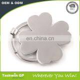 Custom Four-leaf Clovers Shaped Metal Keychain for Promotional