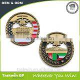 Double Customized Design Logo With High Quality Zinc Alloy Souvenir Coin at Lower Price thumbnail-5