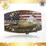 Shiny Gold M Crown Belt Buckle With Soft Enamel Colored thumbnail-5