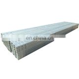 pre galvanized steel pipe hot rolled iron square steel hollow with mild carbon steel pipe manufacturer