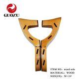 Solid Wood Sole Women Sandal Wood Sole thumbnail-3