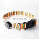USB Charging Rainbow LED Glowing Dog Collar thumbnail-4