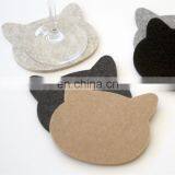 Hexagon Shape Multi Pockets Mug Linen Color Felt Coaster New Zealand thumbnail-3