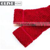 OLIVE Cheap Warm Super Soft Solid Jacquard Women Robe Microfiber Flannel Fleece Bathrobe thumbnail-5