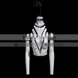 GH21 Fiberglass V-cut Female Full Body Women Invisibility Ghost Mannequin for Show Cloth Window Display Women Removable Model thumbnail-6