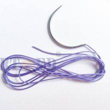 PGA Absorbable Surgical Suture With Needle--USP6/0-2 thumbnail-1
