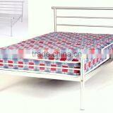Single Double Metal Tube Bed Frame Very Cheap Home Furniture thumbnail-2