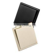 BAIJIANG UK Standard Wall Push Button Light Switch 16A Silver Alloy Contact Flame Retardant PC Sockets And Switches Electrical