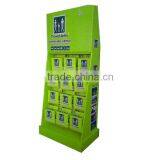 Easy Assembled Promotion Cardboard Triangle Cardboard Hook Display Stand for Candy