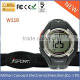 Wireless Wrist Heart Rate Monitor with Chest Strap