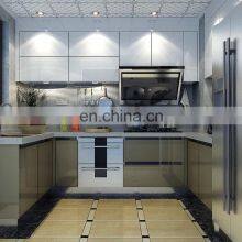 304 Aluminium Stainless Steel Kitchen Cabinet Frame thumbnail-3