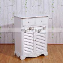 Modern Solid Wood Doorway Shoe Cabinet With Double Doors and Multi-layer Shoe Cabinet thumbnail-3
