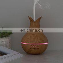 Hot Selling Easy Using 7 Color Led Light USB Wood Grain Air Humidifier