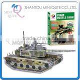 Mini Qute Super Tank Panzer Building Blocks 3d Paper Puzzle Diy Model Cardboard Jigsaw Puzzle Game Educational Toy NO.B468-2