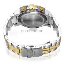 Wholesale Customized Silver Wristwatches Mens Luxury OEM / ODM Private Label Wrist Watch Mens thumbnail-3