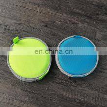 Private Label 2021 Designer Foldable Food Plastic Portable Travel Dog Slow Feeder Bowl thumbnail-3