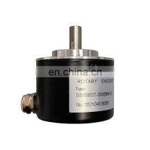 S38 Series Solid Shaft DC 24V Incremental Rotary Encoder 1000 Ppr Optical Rotary Encoder thumbnail-5