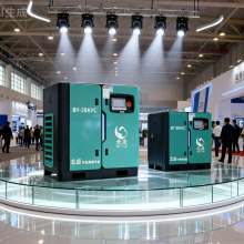 Plastic Machinery Equipment.Supporting Screw Air Compressor37KW6BAR.Silent and Energy-saving Design. thumbnail-3