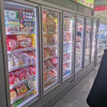 Luxury Bottom Mount Showcase Freezer Promotional Display Chiller/freezer thumbnail-2
