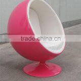 Fiberglass Ball Chair Pink/ Unique Kids Chairs Quality Choice thumbnail-2