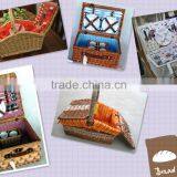 Basket Wicker, Basket, Picnic Basket thumbnail-1